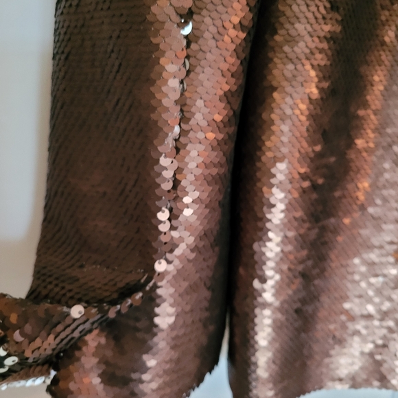 BR mongram sequin blazer/jacket - Picture 8 of 11